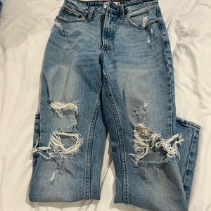 A&F curve love jeans